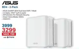 Incredible Connection ASUS BD4 2-Pack offer