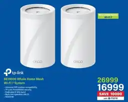 Incredible Connection Tp-link BE19000 Whole Home Mesh Wi-Fi 7 System offer