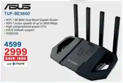 Incredible Connection ASUS TUF-BE3600 offer