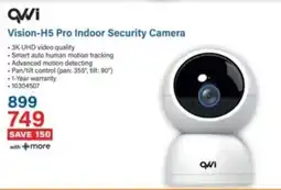 Incredible Connection QVWI Vision-H5 Pro Indoor Security Camera offer
