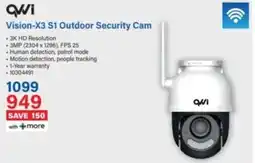 Incredible Connection QVWI Vision-X3 S1 Outdoor Security Cam offer