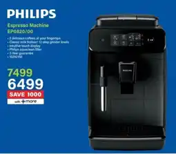Incredible Connection PHILIPS Espresso Machine offer