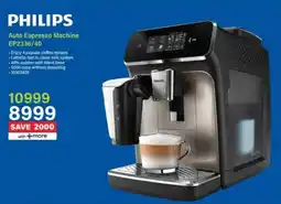 Incredible Connection PHILIPS Auto Espresso Machine EP2336/40 offer