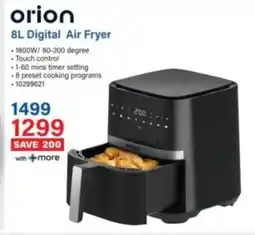 Incredible Connection Orion Digital Air Fryer offer