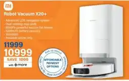 Incredible Connection Xiaomi Robot Vacuum X20+ offer