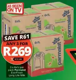 Checkers Parmalat EverFresh Long Life Milk offer