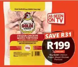 Checkers Goldi Chicken Frozen Mixed Chicken Portions offer