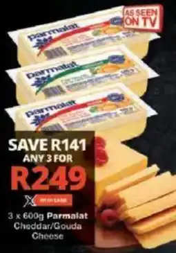 Checkers Parmalat Cheddar/ Gouda Cheese offer
