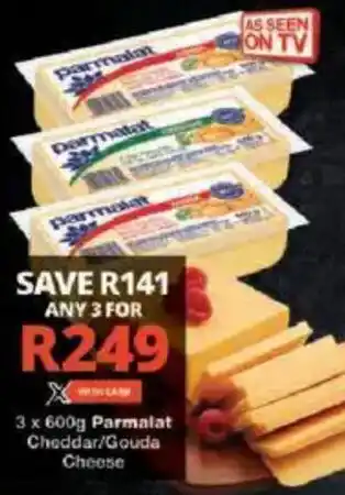 Checkers Parmalat Cheddar/ Gouda Cheese offer