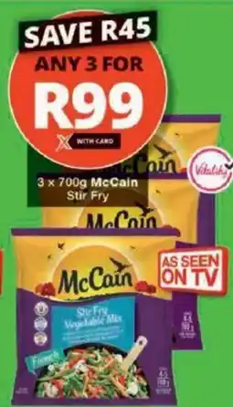 Checkers McCain Stir Fry offer