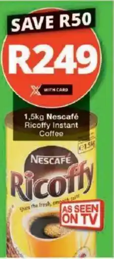 Checkers Nescafé Ricoffy Instant Coffee offer