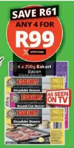 Checkers Eskort Bacon offer