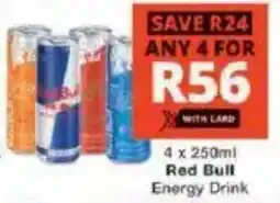 Checkers Red Bull Energy Drink offer