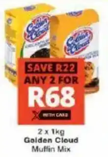 Checkers Golden Cloud Muffin Mix offer
