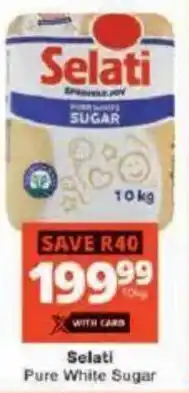 Checkers Selati Pure White Sugar offer
