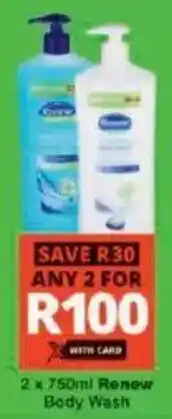 Checkers Renew Body Wash offer