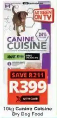 Checkers Canine Cuisine Dry Dog Food offer