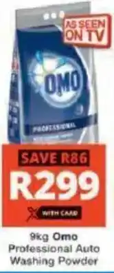 Checkers Omo Professional Auto Washing Powder offer