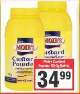 Big Save Moir's Custard Powder Bottle offer