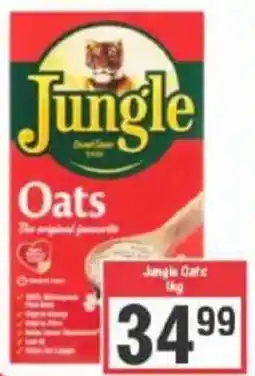 Big Save Jungle Oats offer
