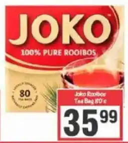 Big Save Joko Rooibos Tea Bags offer