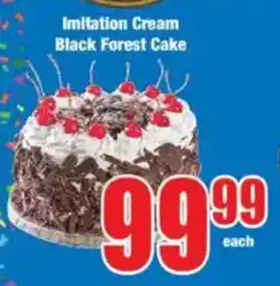 Boxer Imitation Cream Black Forest Cake offer