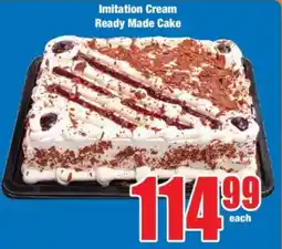 Boxer Imitation Cream Ready Made Cake offer