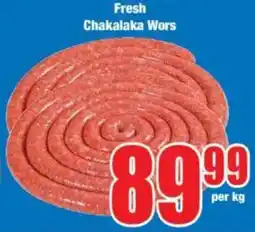 Boxer Fresh Chakalaka Wors offer