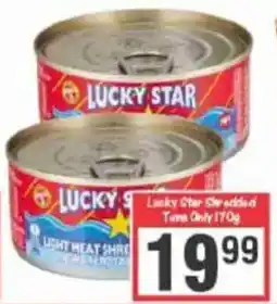 Big Save Lucky star shredded tuna offer