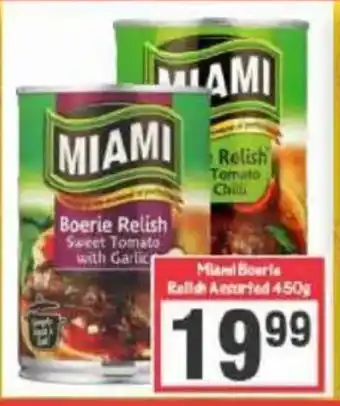 Big Save Miami Boerie Relish offer