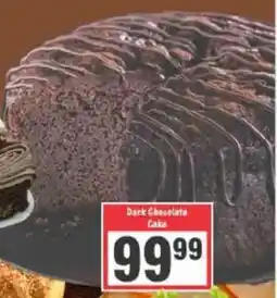 Big Save Dark Chocolate Cake offer