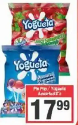 Big Save Pin Pop/ Yogueta offer