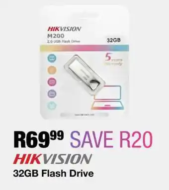 OK Furniture HIKVISION 32GB Flash Drive offer