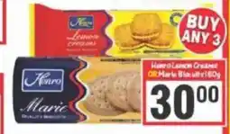 Big Save Henro Lemon Creams OR Marie Biscuits offer