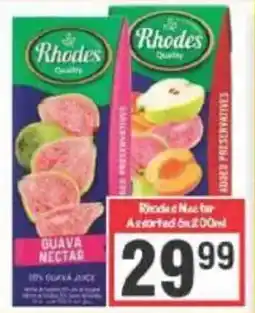 Big Save Rhodes Nectar Assorted offer