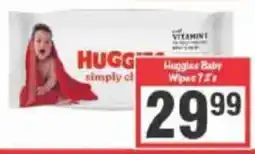 Big Save Huggies Baby Wipes offer