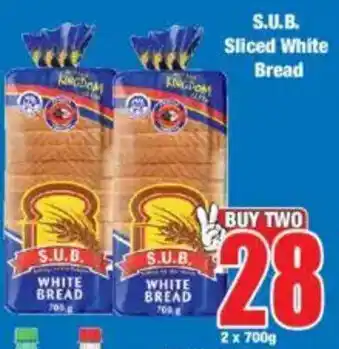 Boxer S.U.B. Sliced White Bread offer