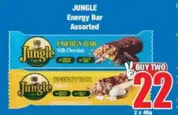 Boxer JUNGLE Energy Bar Assorted offer