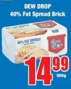 Boxer DEW DROP 40% Fat Spread Brick offer