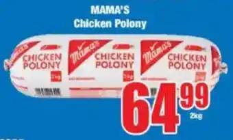 Boxer MAMA'S Chicken Polony offer