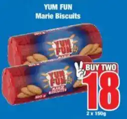 Boxer YUM FUN Marie Biscuits offer