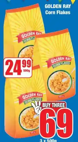 Boxer GOLDEN RAY Corn Flakes offer