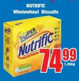 Boxer NUTRIFIC Wholewheat Biscuits offer