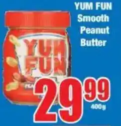 Boxer YUM FUN Smooth Peanut Butter offer