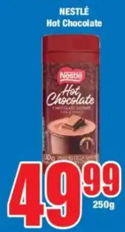 Boxer NESTLÉ Hot Chocolate offer
