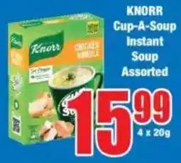 Boxer KNORR Cup-A-Soup Instant Soup Assorted offer