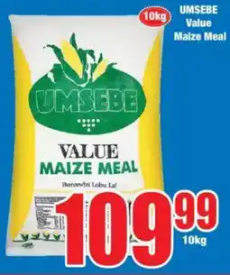 Boxer UMSEBE Value Maize Meal offer