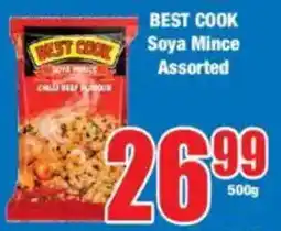 Boxer BEST COOK Soya Mince Assorted offer