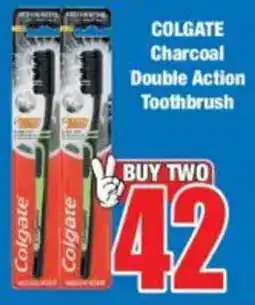 Boxer COLGATE Charcoal Double Action Toothbrush offer