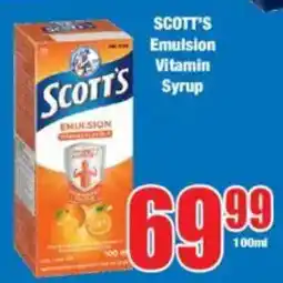 Boxer SCOTT'S Emulsion Vitamin Syrup offer